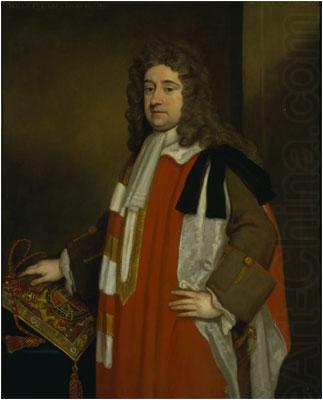 Sir Godfrey Kneller Portrait of William Legge china oil painting image